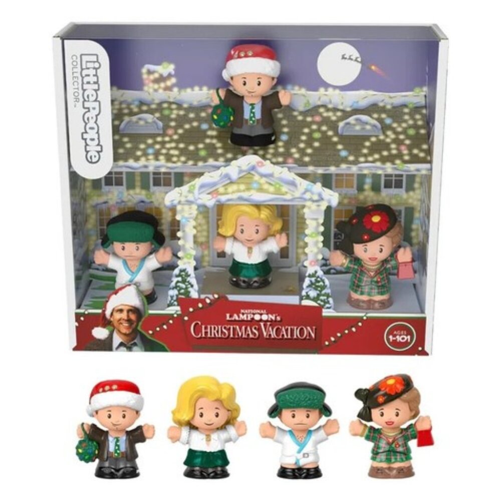 National Lampoon's Christmas Vacation Little People Collector Set Fisher-Price